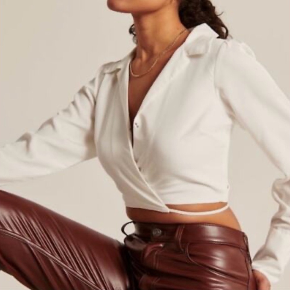 Abercrombie Wrap Top